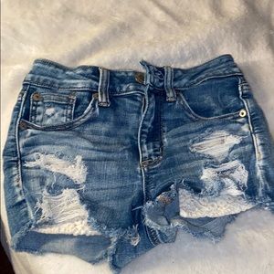 American Eagle Jean shorts size 00